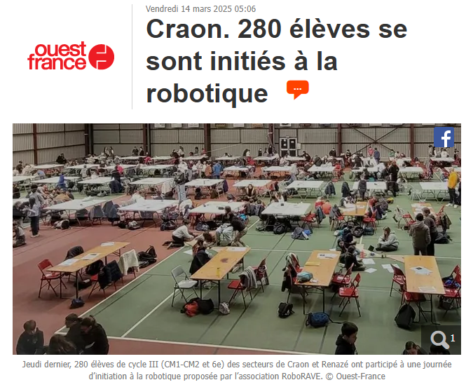 article ouestfrance 2025